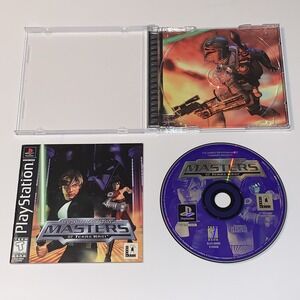 Star Wars Masters of Teräs Käsi PlayStation 1 PS1 Video Game Disc Manual Case
